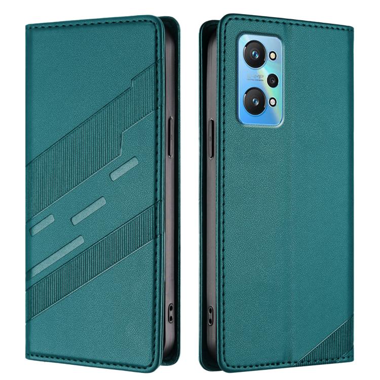 For Realme GT Neo2 Embossed Multi-functional Wallet Retro Leather Phone Case