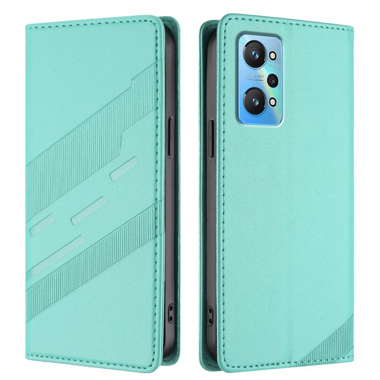 For Realme GT Neo2 Embossed Multi-functional Wallet Retro Leather Phone Case