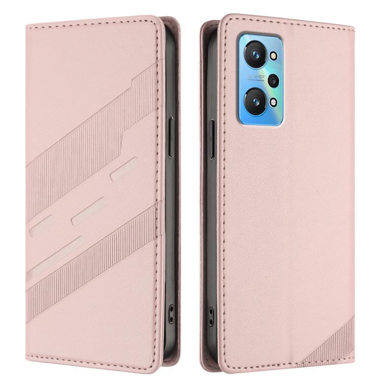 For Realme GT Neo2 Embossed Multi-functional Wallet Retro Leather Phone Case