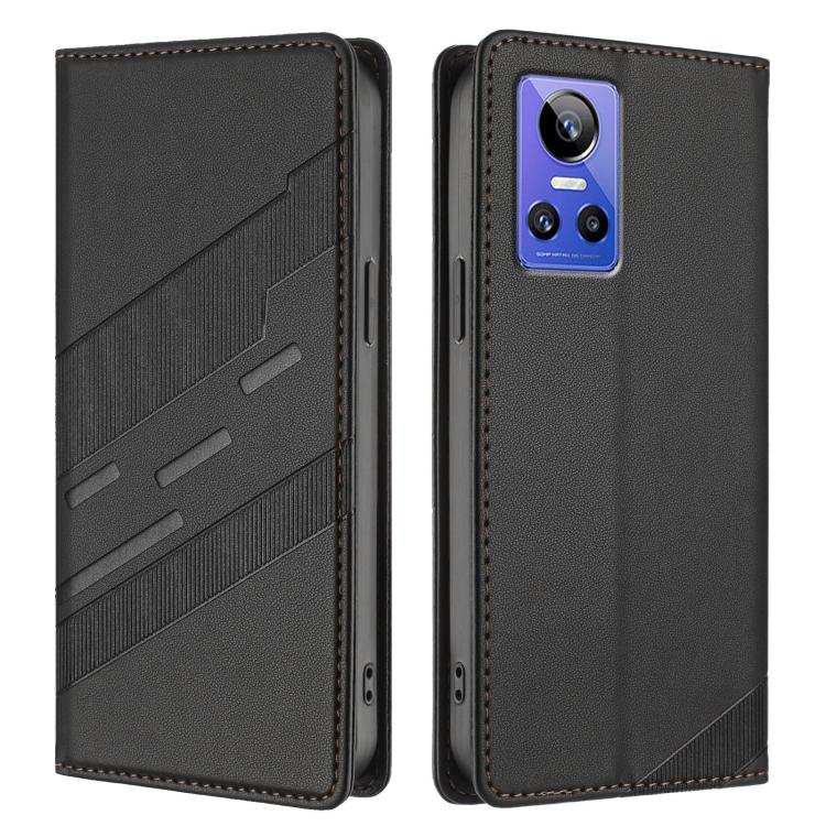For Realme GT Neo3 Embossed Multi-functional Wallet Retro Leather Phone Case