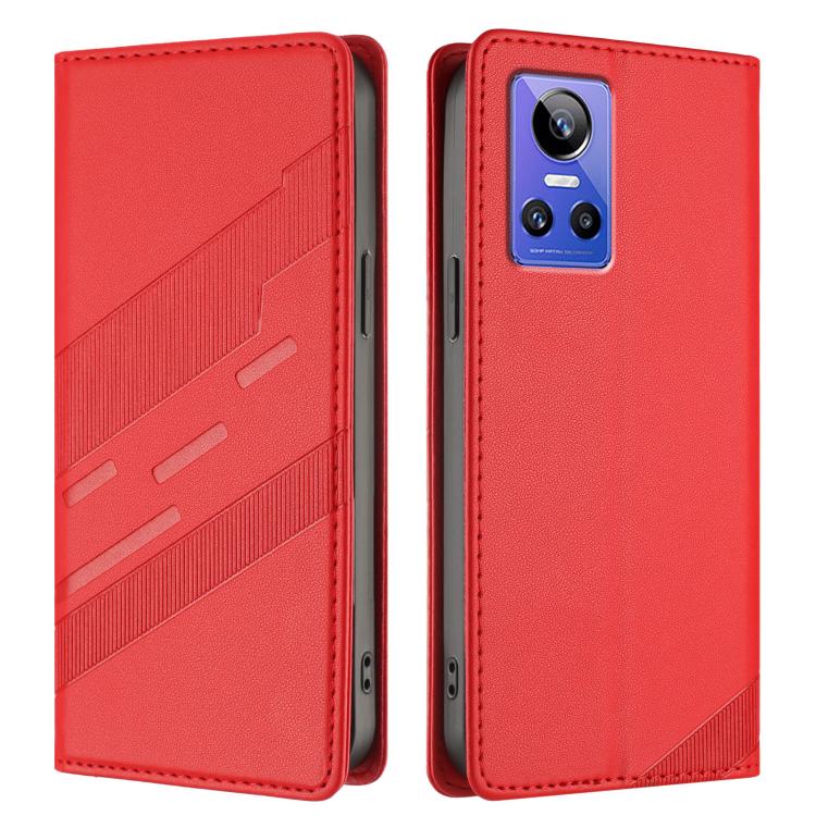 For Realme GT Neo3 Embossed Multi-functional Wallet Retro Leather Phone Case