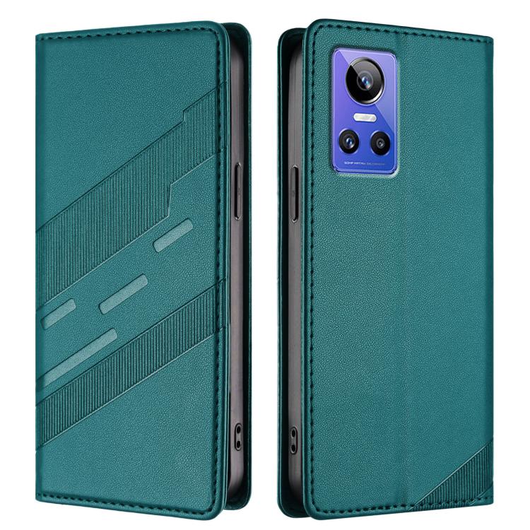 For Realme GT Neo3 Embossed Multi-functional Wallet Retro Leather Phone Case