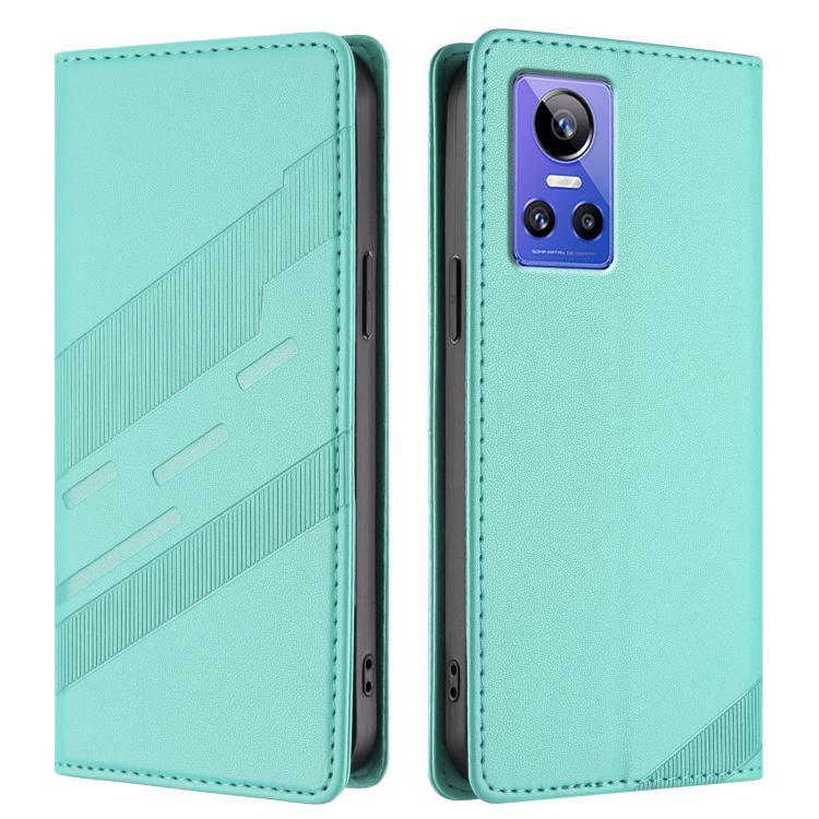 For Realme GT Neo3 Embossed Multi-functional Wallet Retro Leather Phone Case