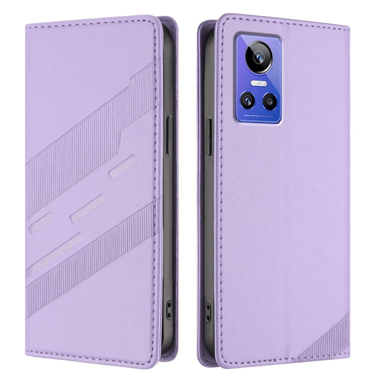For Realme GT Neo3 Embossed Multi-functional Wallet Retro Leather Phone Case