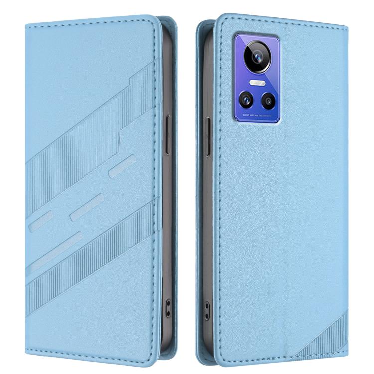 For Realme GT Neo3 Embossed Multi-functional Wallet Retro Leather Phone Case