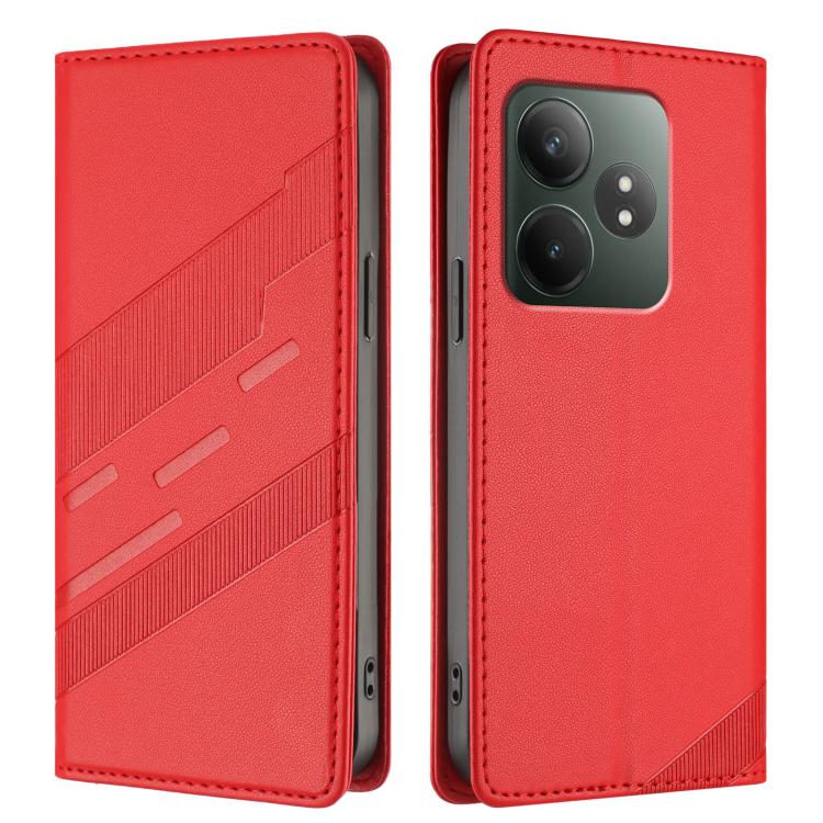 For Realme GT Neo6 Embossed Multi-functional Wallet Retro Leather Phone Case