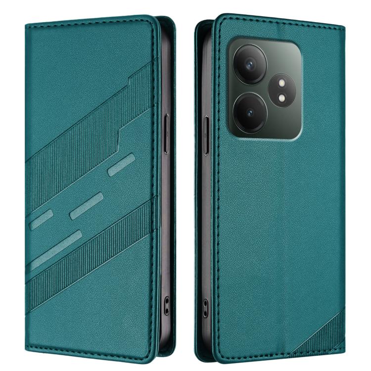 For Realme GT Neo6 Embossed Multi-functional Wallet Retro Leather Phone Case