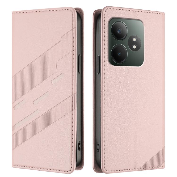 For Realme GT Neo6 Embossed Multi-functional Wallet Retro Leather Phone Case