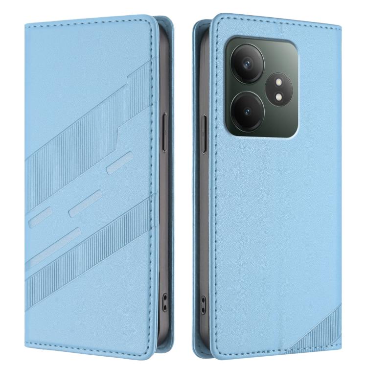For Realme GT Neo6 Embossed Multi-functional Wallet Retro Leather Phone Case