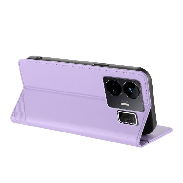 For Realme GT3 Embossed Multi-functional Wallet Retro Leather Phone Case
