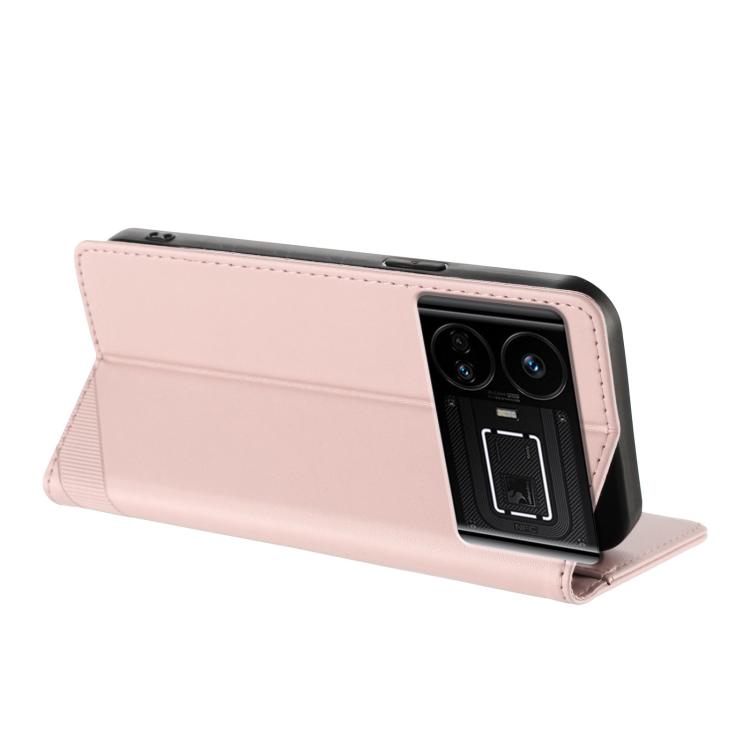 For Realme GT5 Embossed Multi-functional Wallet Retro Leather Phone Case
