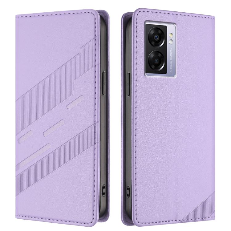 For Realme V23 Embossed Multi-functional Wallet Retro Leather Phone Case