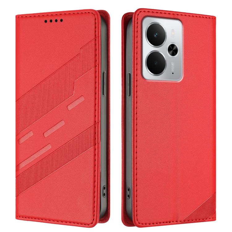 For Realme 14 Embossed Multi-functional Wallet Retro Leather Phone Case