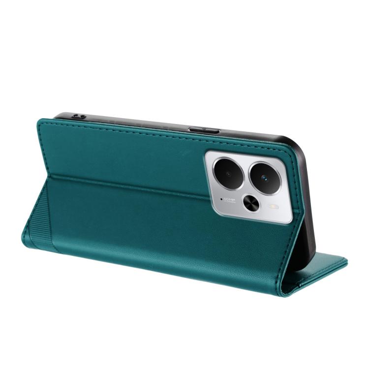 For Realme 14 Embossed Multi-functional Wallet Retro Leather Phone Case