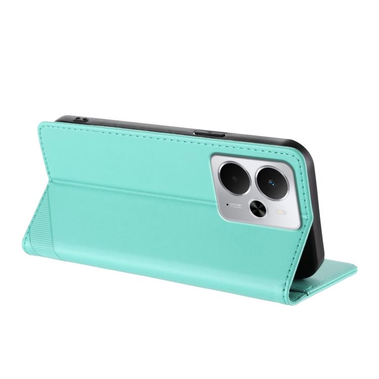 For Realme 14 Embossed Multi-functional Wallet Retro Leather Phone Case