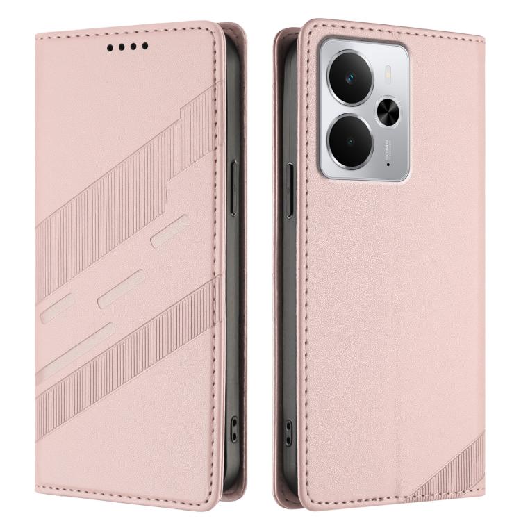 For Realme 14 Embossed Multi-functional Wallet Retro Leather Phone Case