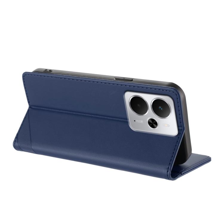 For Realme 14 Embossed Multi-functional Wallet Retro Leather Phone Case