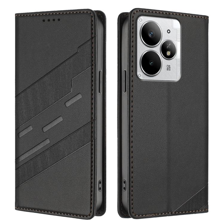 For Realme Neo7 Turbo Embossed Multi-functional Wallet Retro Leather Phone Case