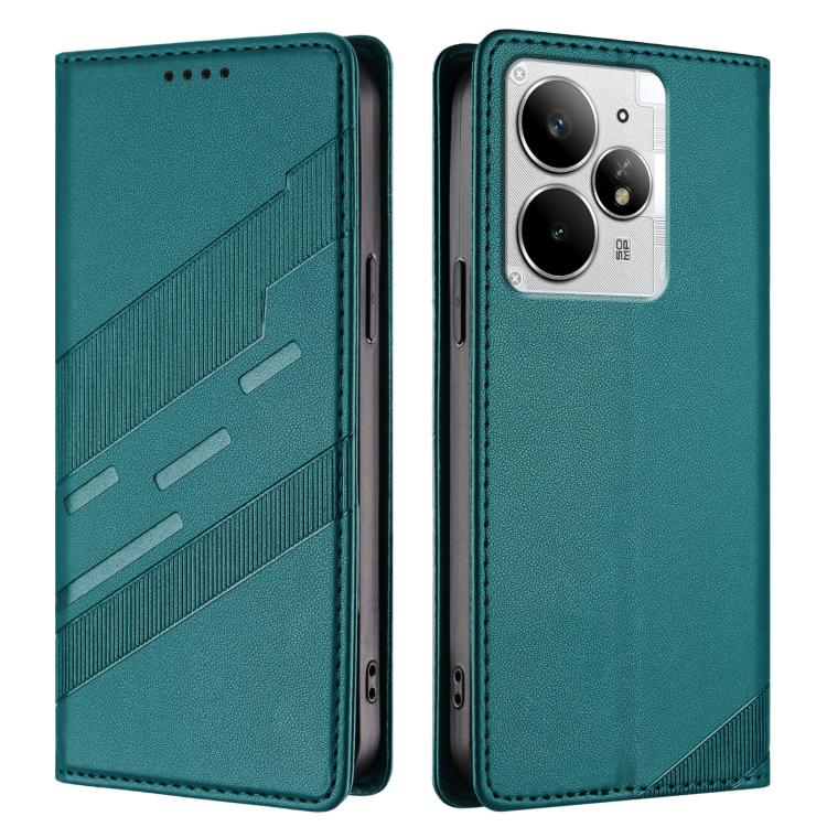 For Realme Neo7 Turbo Embossed Multi-functional Wallet Retro Leather Phone Case