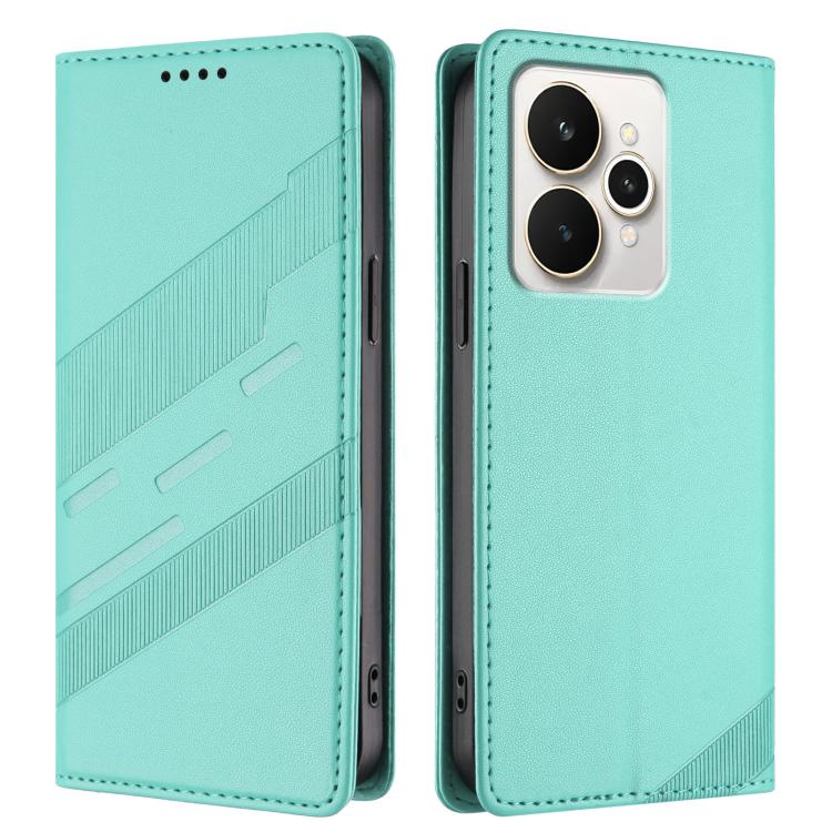 For Realme 15 5G Embossed Multi-functional Wallet Retro Leather Phone Case