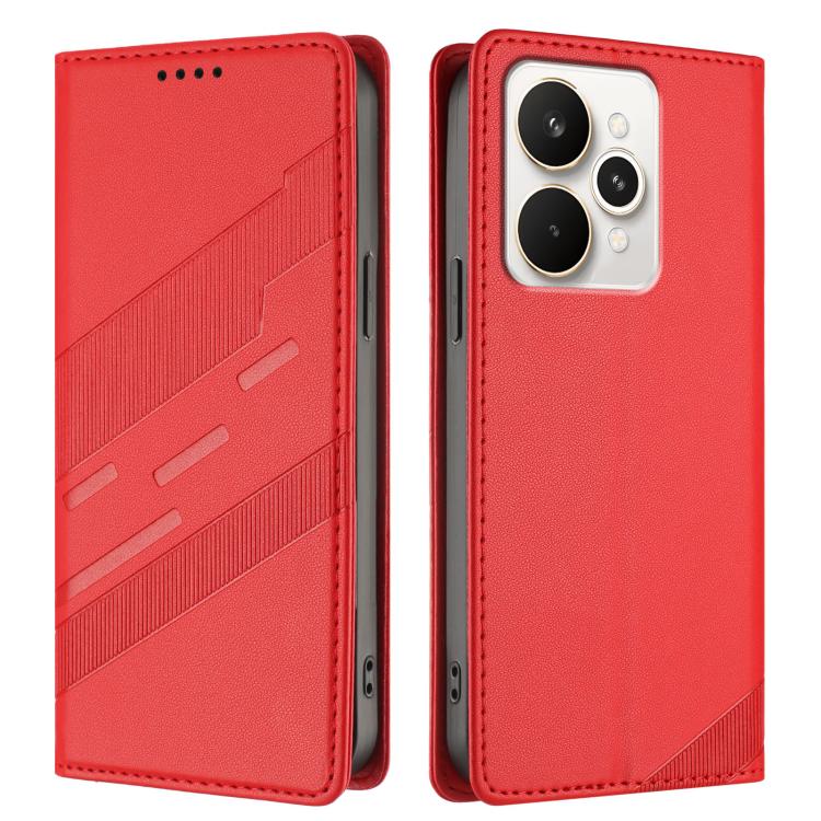 For Realme 15 Pro 5G Embossed Multi-functional Wallet Retro Leather Phone Case