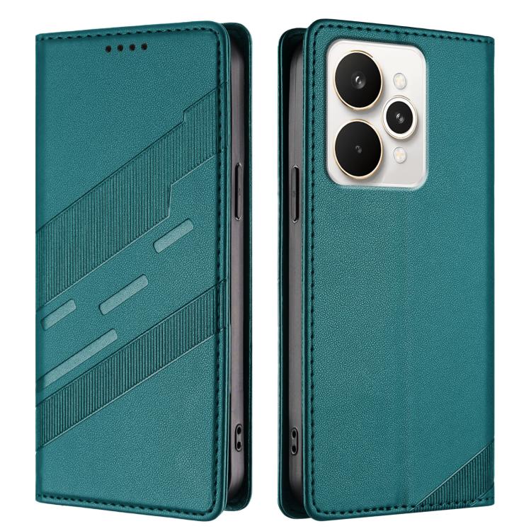 For Realme 15 Pro 5G Embossed Multi-functional Wallet Retro Leather Phone Case