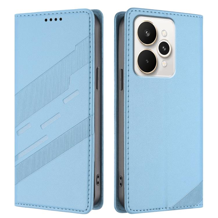 For Realme 15 Pro 5G Embossed Multi-functional Wallet Retro Leather Phone Case