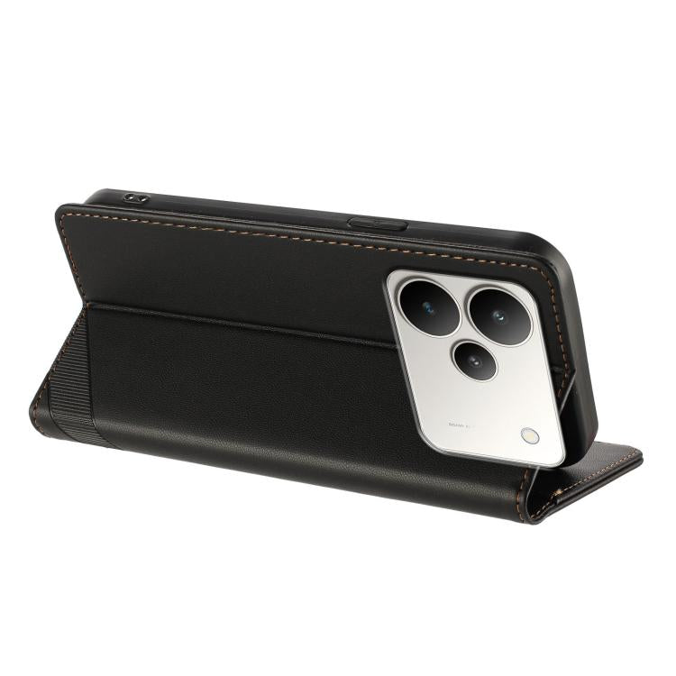 For Realme P4 5G Embossed Multi-functional Wallet Retro Leather Phone Case