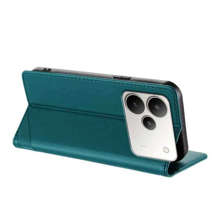 For Realme P4 5G Embossed Multi-functional Wallet Retro Leather Phone Case