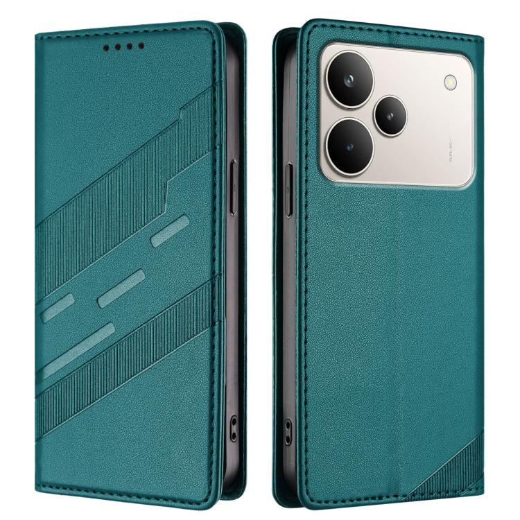 For Realme P4 Pro 5G Embossed Multi-functional Wallet Retro Leather Phone Case