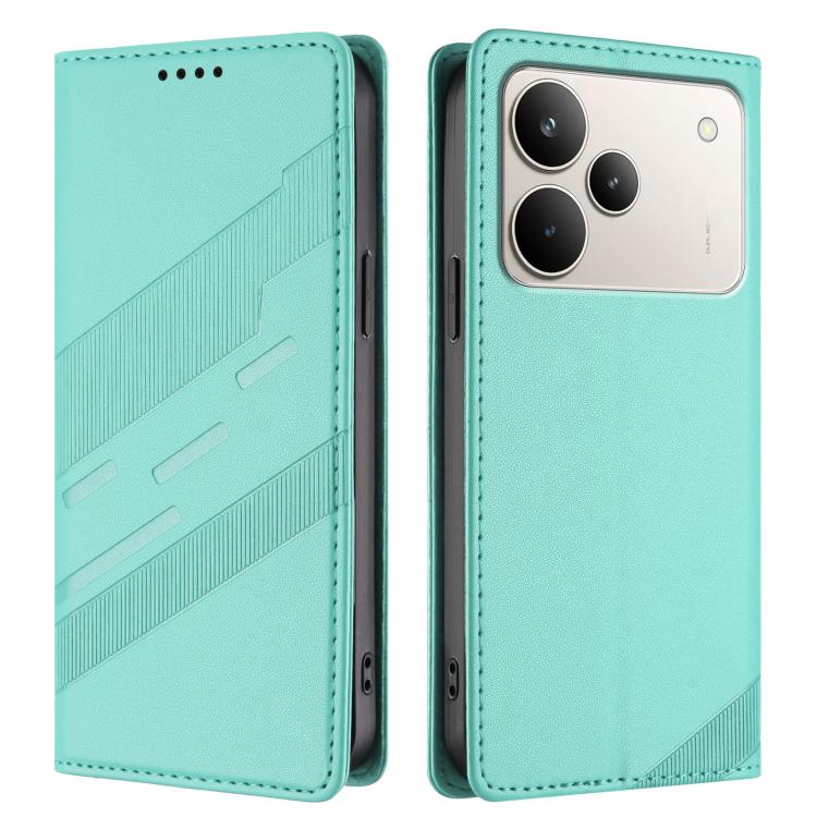 For Realme P4 Pro 5G Embossed Multi-functional Wallet Retro Leather Phone Case