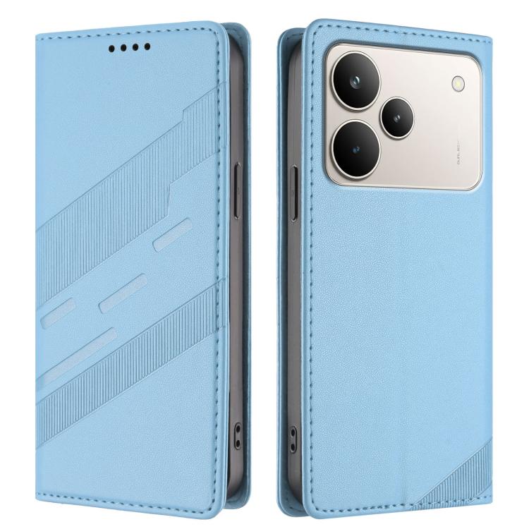For Realme P4 Pro 5G Embossed Multi-functional Wallet Retro Leather Phone Case