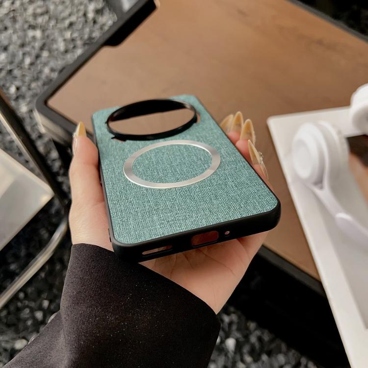 For Nothing Phone 3a Pro CD Magsafe Magnetic Cloth Texture Phone Case