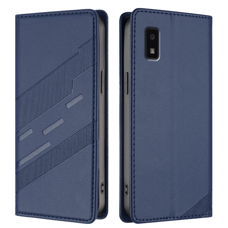 For Sharp Aquos Wish2 Embossed Multi-functional Wallet Retro Leather Phone Case