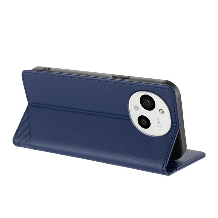 For Sharp Aquos R10 / R9 Embossed Multi-functional Wallet Retro Leather Phone Case
