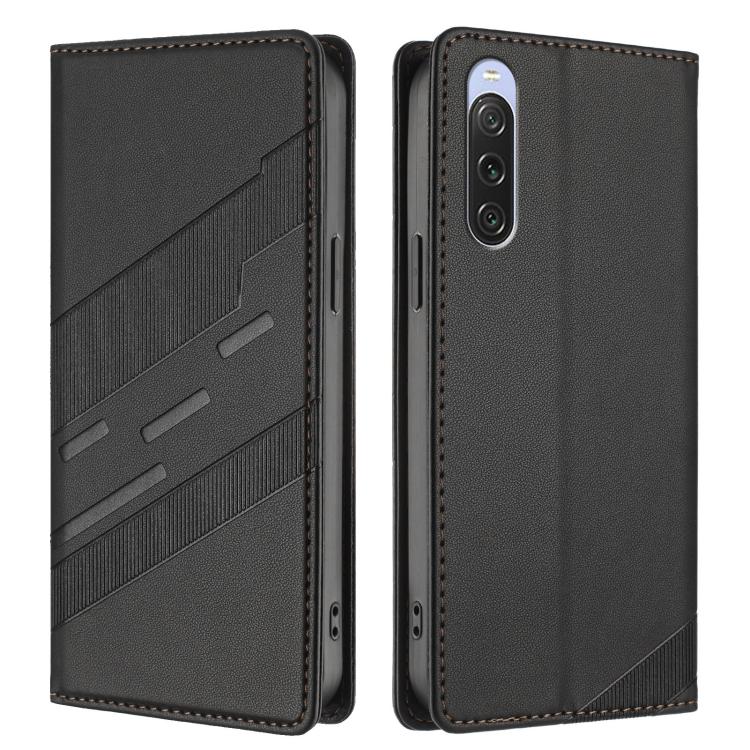 For Sony Xperia 10 V 2023 Embossed Multi-functional Wallet Retro Leather Phone Case