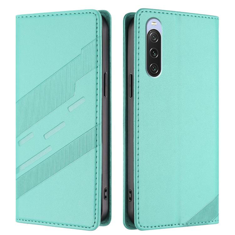 For Sony Xperia 10 V 2023 Embossed Multi-functional Wallet Retro Leather Phone Case
