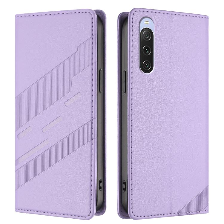 For Sony Xperia 10 V 2023 Embossed Multi-functional Wallet Retro Leather Phone Case