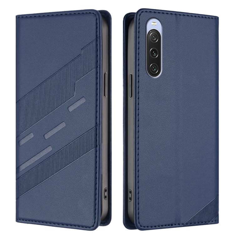 For Sony Xperia 10 V 2023 Embossed Multi-functional Wallet Retro Leather Phone Case