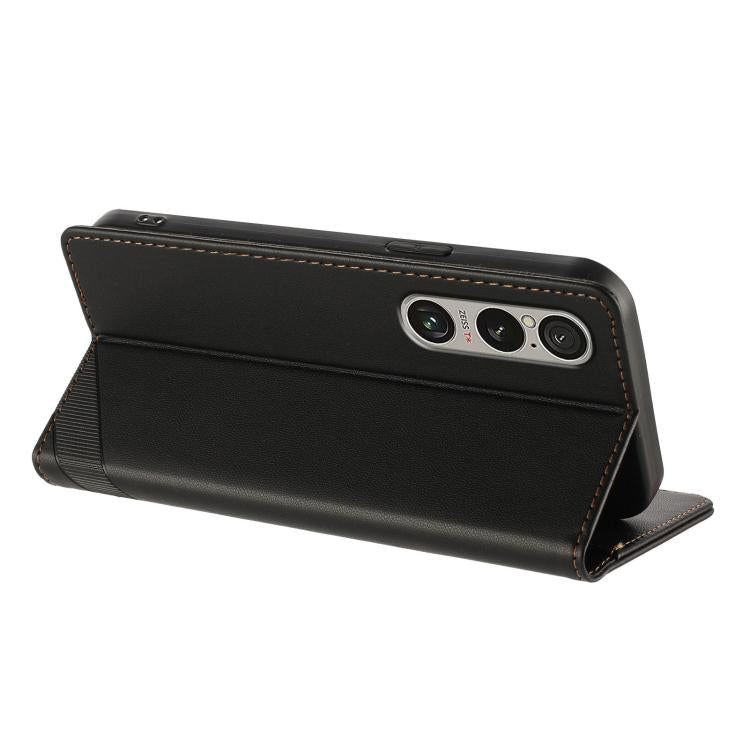For Sony Xperia 1 VI 2024 Embossed Multi-functional Wallet Retro Leather Phone Case