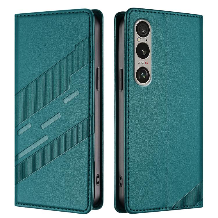 For Sony Xperia 1 VI 2024 Embossed Multi-functional Wallet Retro Leather Phone Case