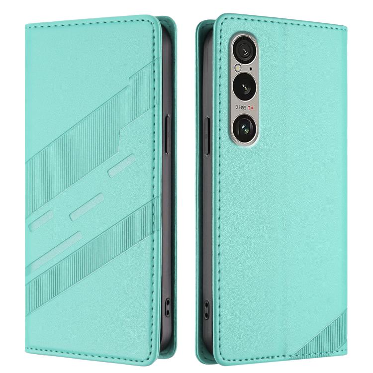 For Sony Xperia 1 VI 2024 Embossed Multi-functional Wallet Retro Leather Phone Case