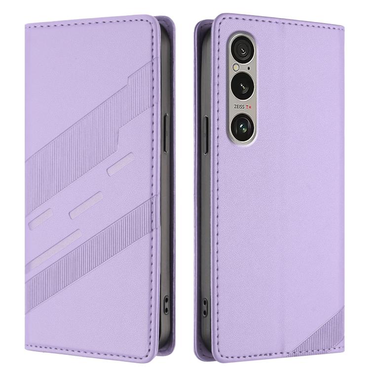 For Sony Xperia 1 VI 2024 Embossed Multi-functional Wallet Retro Leather Phone Case
