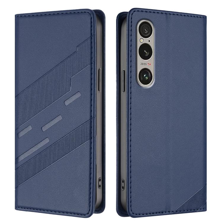 For Sony Xperia 1 VI 2024 Embossed Multi-functional Wallet Retro Leather Phone Case