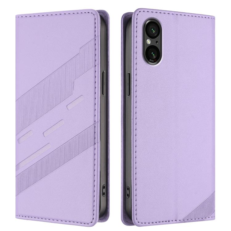 For Sony Xperia 5 V Embossed Multi-functional Wallet Retro Leather Phone Case