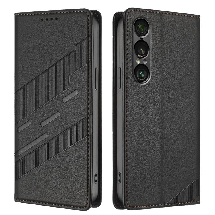For Sony Xperia 1 VII Embossed Multi-functional Wallet Retro Leather Phone Case