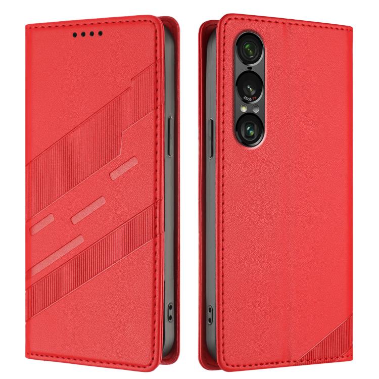 For Sony Xperia 1 VII Embossed Multi-functional Wallet Retro Leather Phone Case