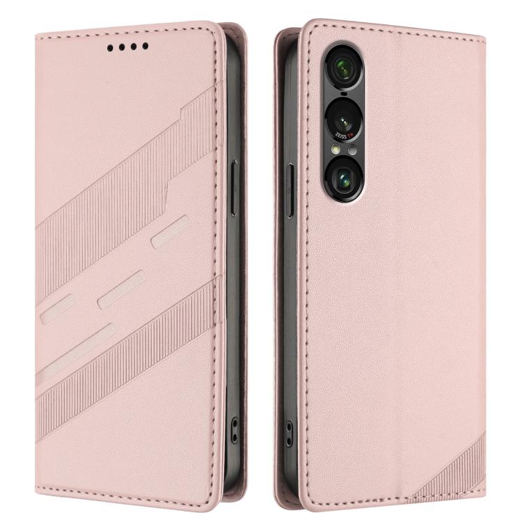 For Sony Xperia 1 VII Embossed Multi-functional Wallet Retro Leather Phone Case