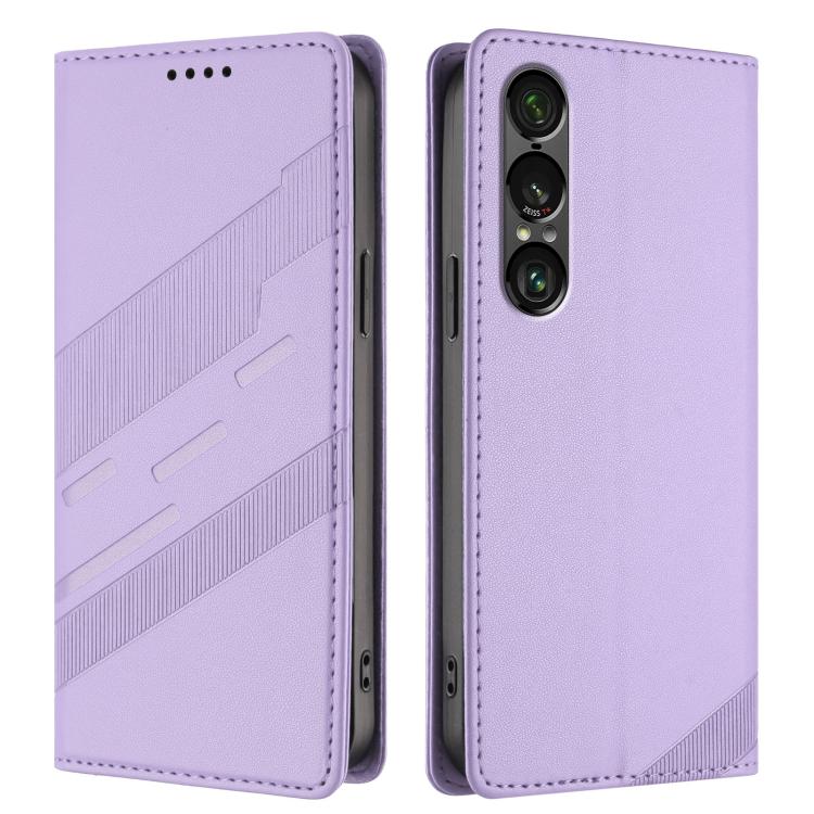 For Sony Xperia 1 VII Embossed Multi-functional Wallet Retro Leather Phone Case