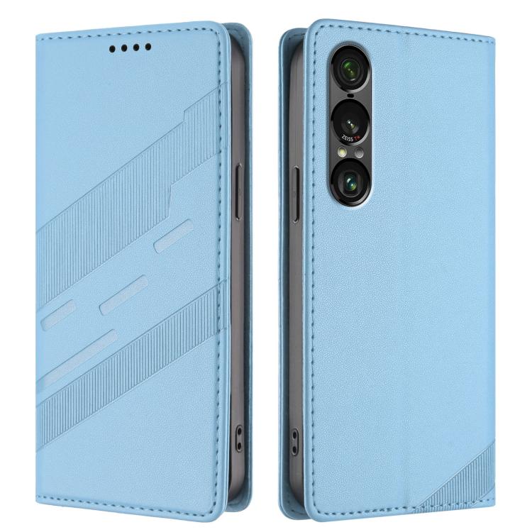 For Sony Xperia 1 VII Embossed Multi-functional Wallet Retro Leather Phone Case